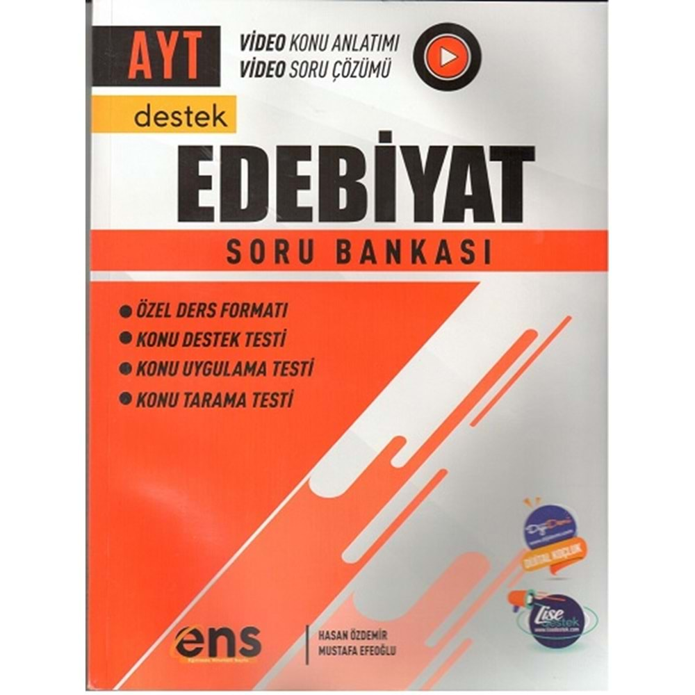 ENS AYT EDEBİYAT SORU BANKASI-2024