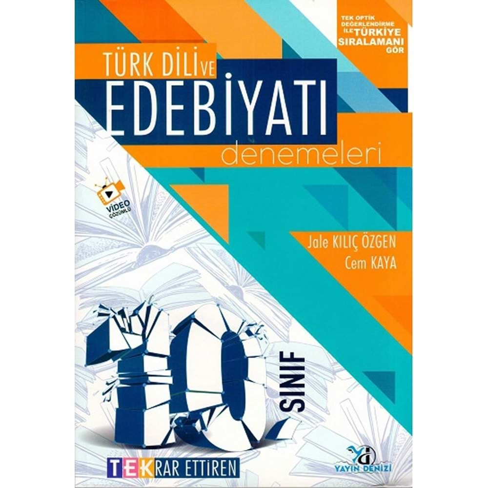 YAYIN DENİZİ 10.SINIF EDEBİYAT TEK DENEME 12*40 - 2020