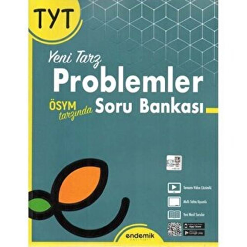 ENDEMİK TYT YENİ TARZ PROBLEMLER SORU BANKASI