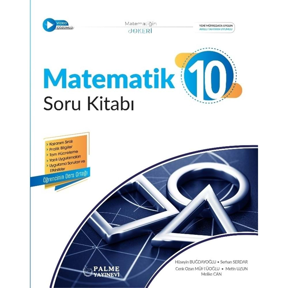 PALME 10.SINIF JOKER MATEMATİK SORU KİTABI