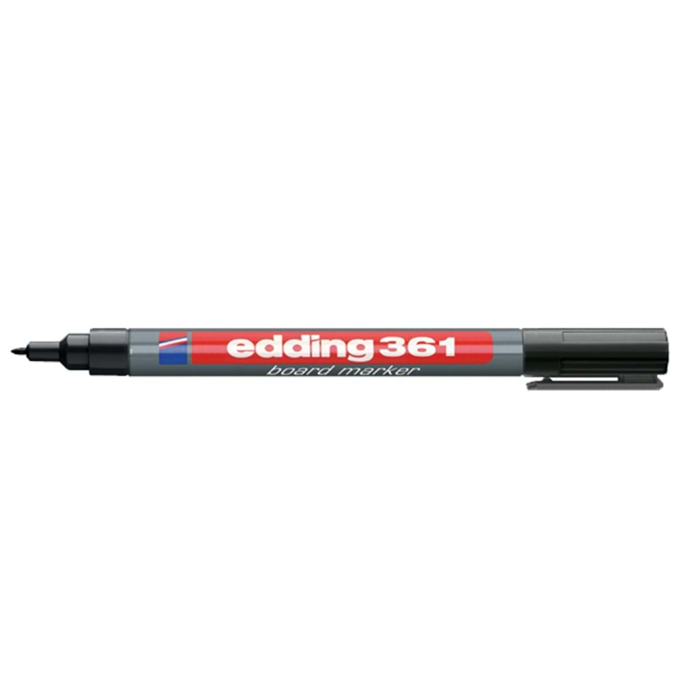 EDDİNG TAHTA KALEMİ YUVARLAK UÇLU 1 MM SİYAH 361-ED36101