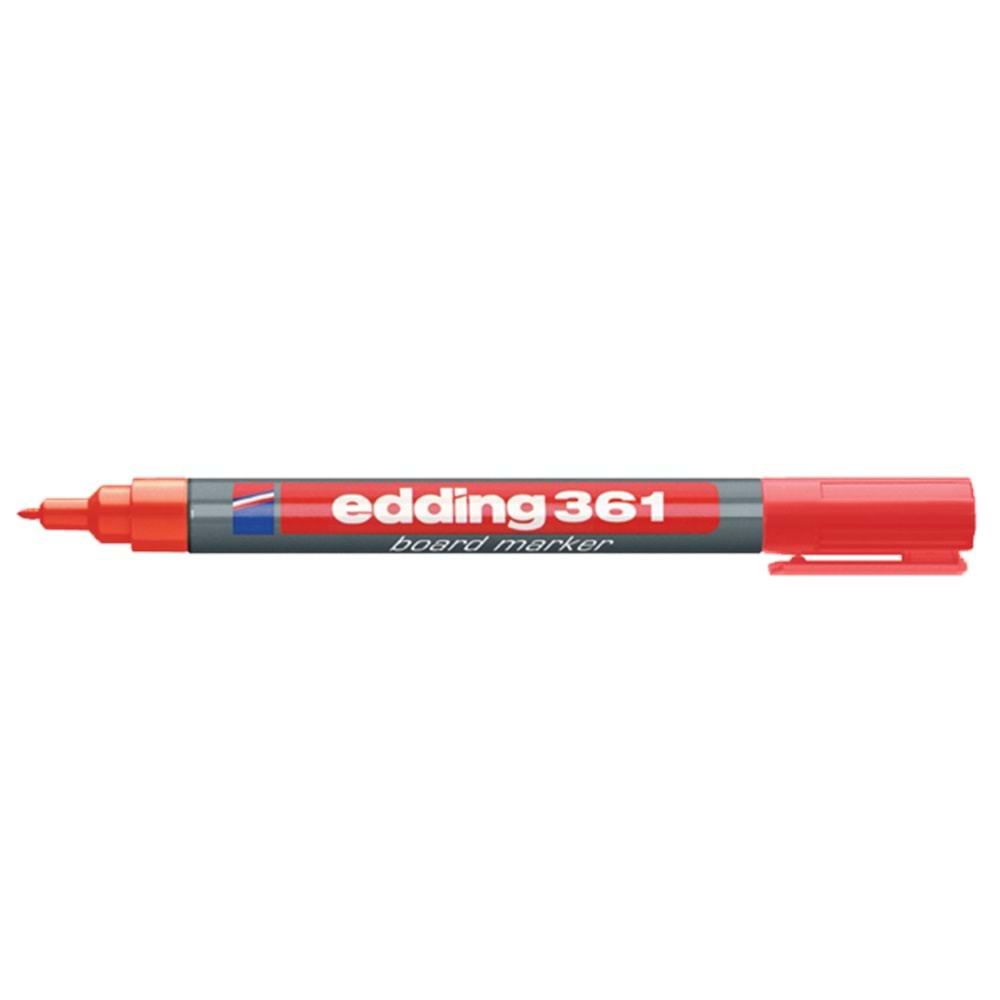 EDDİNG TAHTA KALEMİ YUVARLAK UÇLU 1 MM KIRMIZI 361-ED36102