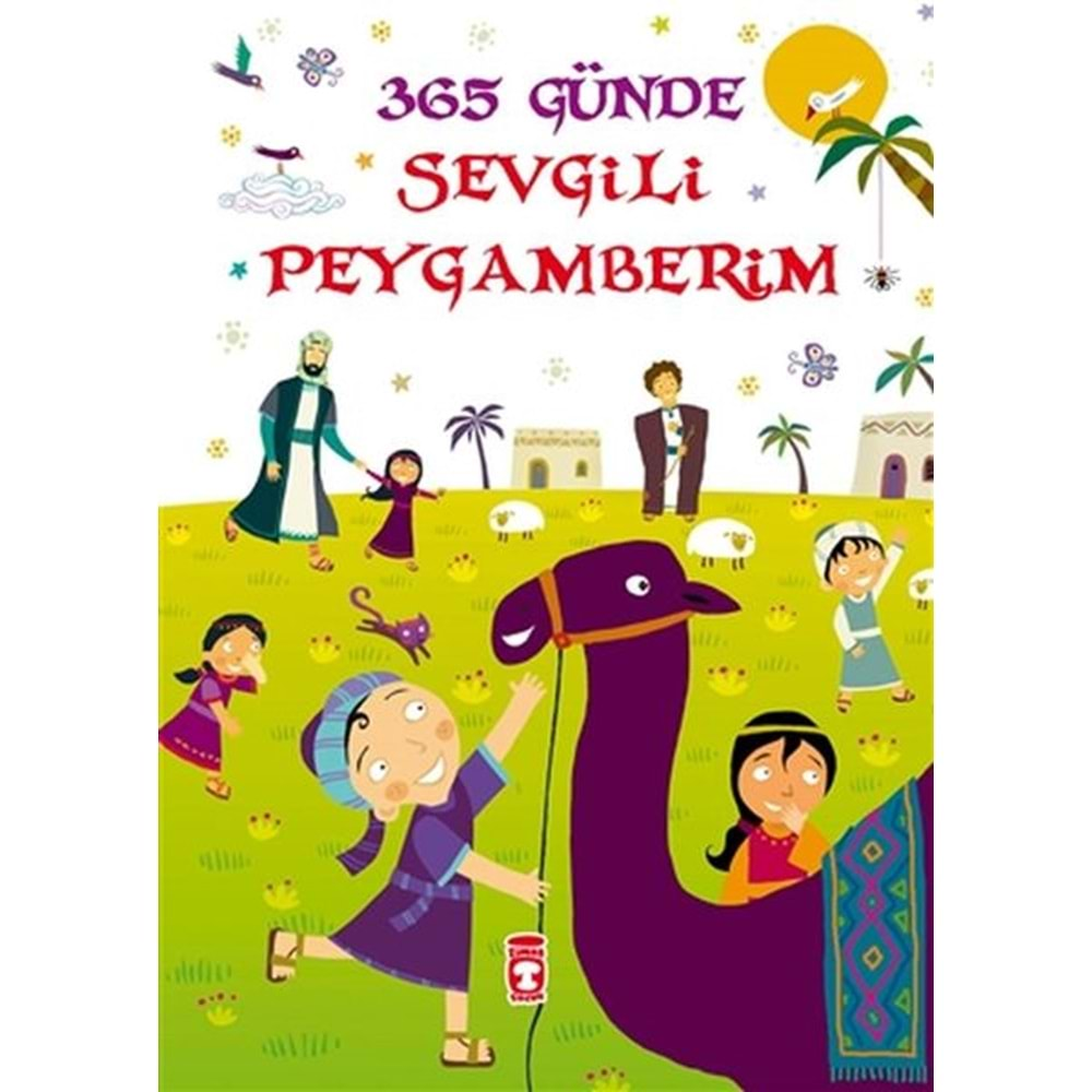 365 GÜNDE SEVGİLİ PEYGAMBERİM (FLEKSİ CİLT)-NURDAN DAMLA-TİMAŞ ÇOCUK