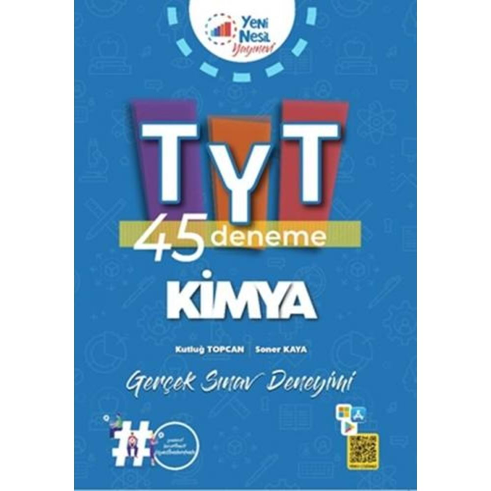 YENİ NESİL TYT KİMYA 45 DENEME SINAVI