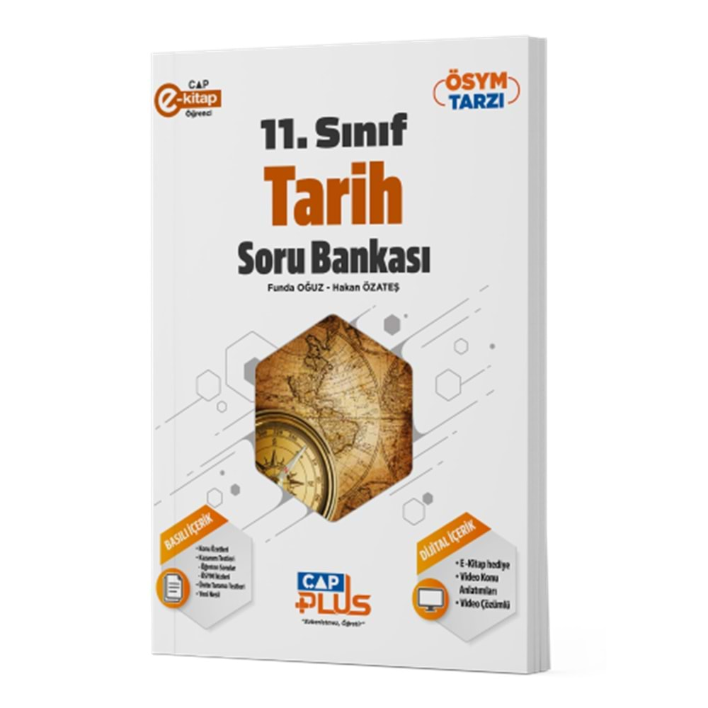 ÇAP 11.SINIF TARİH ANADOLU PLUS SORU BANKASI-2024