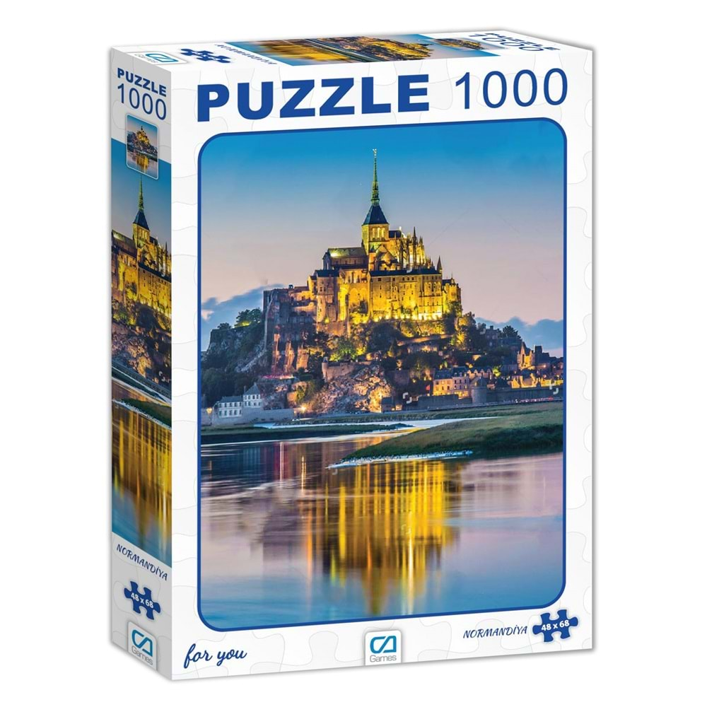 CA GAMES PUZZLE 1000 PARÇA NORMANDİYA-CA.7008