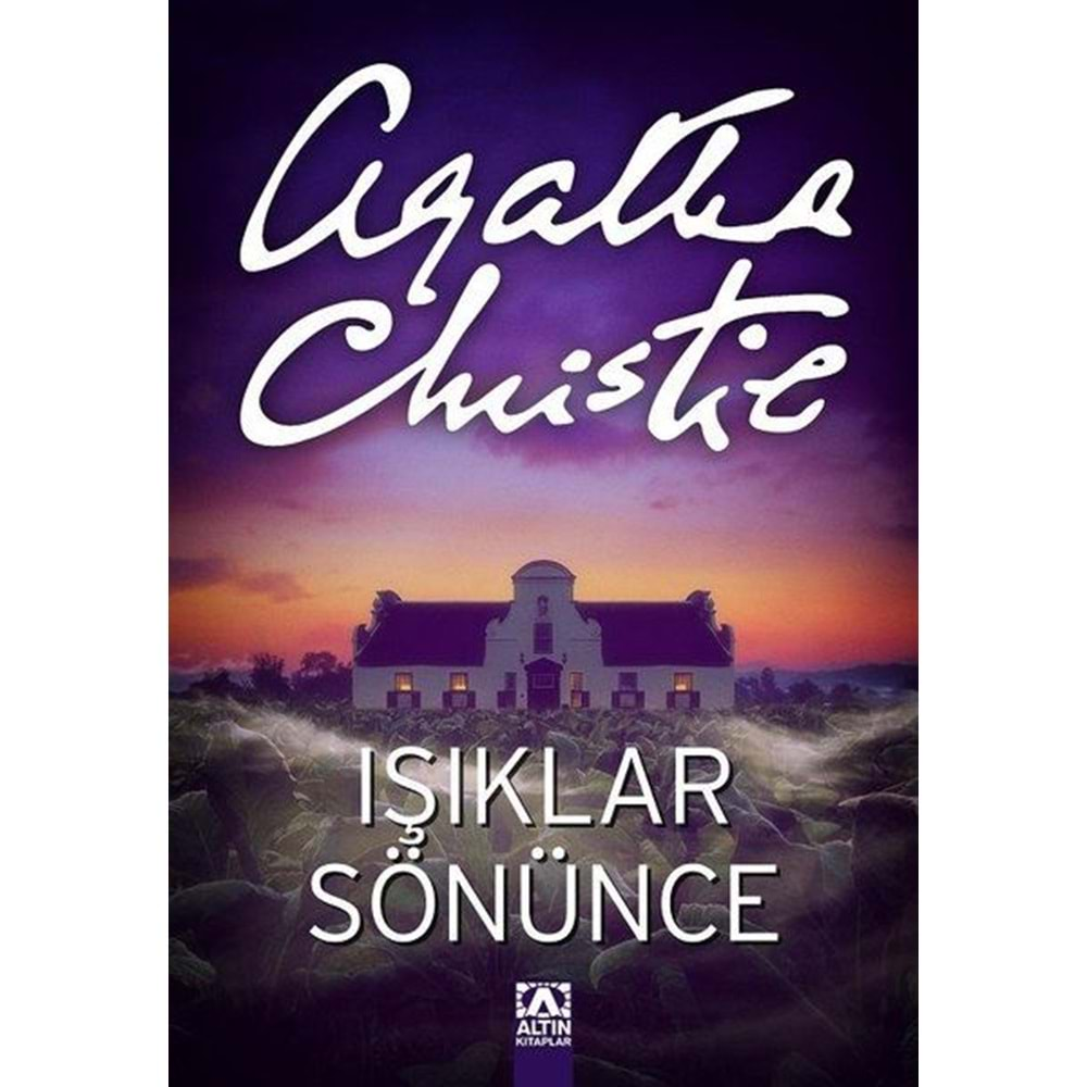 IŞKLAR SÖNÜNCE A CHRİSTİE ALTIN KİT.