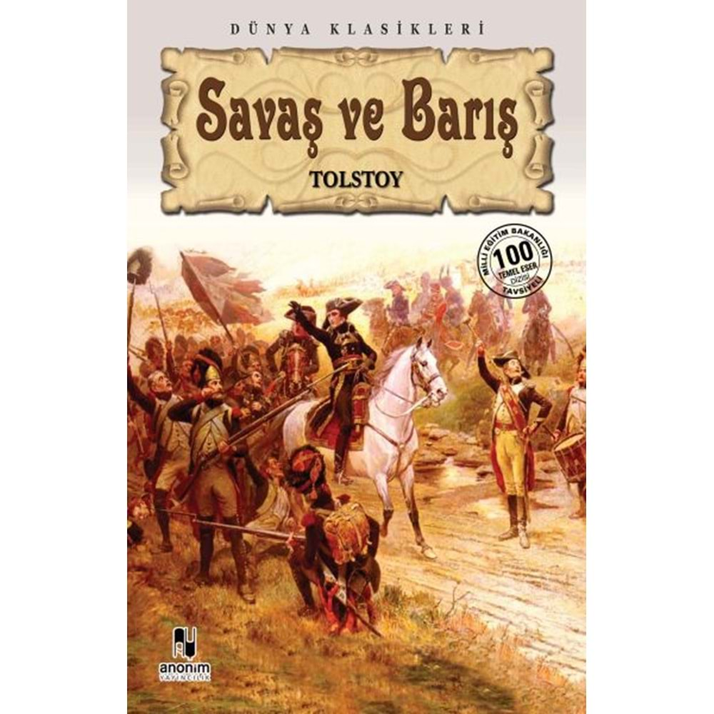 SAVAŞ VE BARIŞ-TOLSTOY-ANONİM