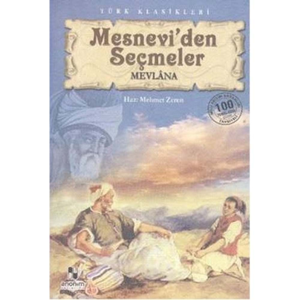 MESNEVİDEN SEÇMELER MEVLANA KİTAP ZAMANI