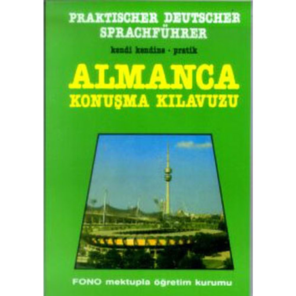 ALMANCA KONUŞMA KLAVUZU-HOLGER KNUDSEN-FONO YAYINLARI