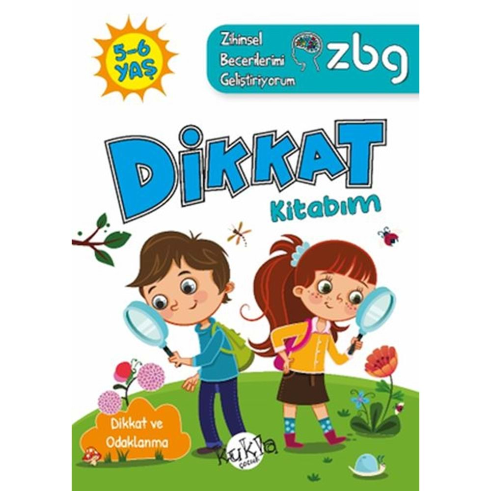 ZBG DİKKAT KİTABIM (5-6 YAŞ)-BUÇE DAYI-KUKLA YAYINLARI