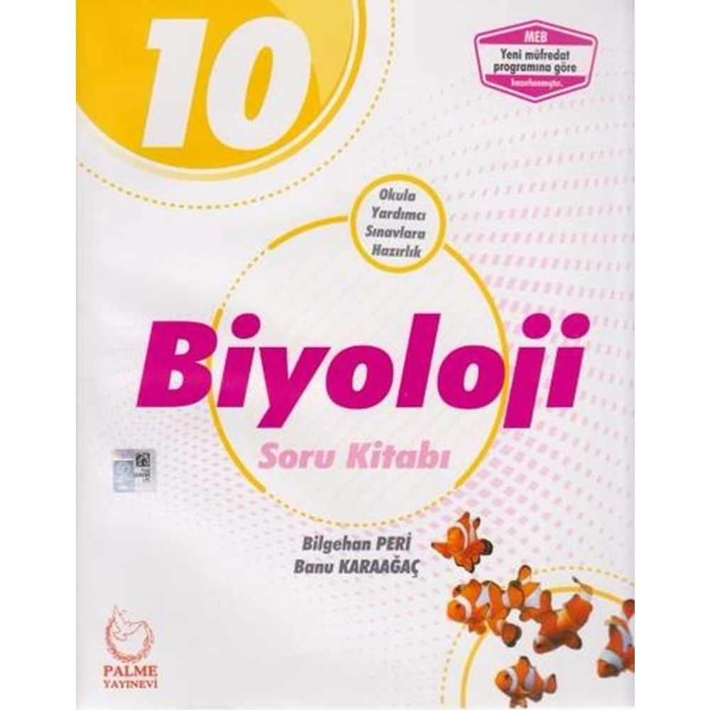 PALME 10.SINIF BİYOLOJİ SORU KİTABI-