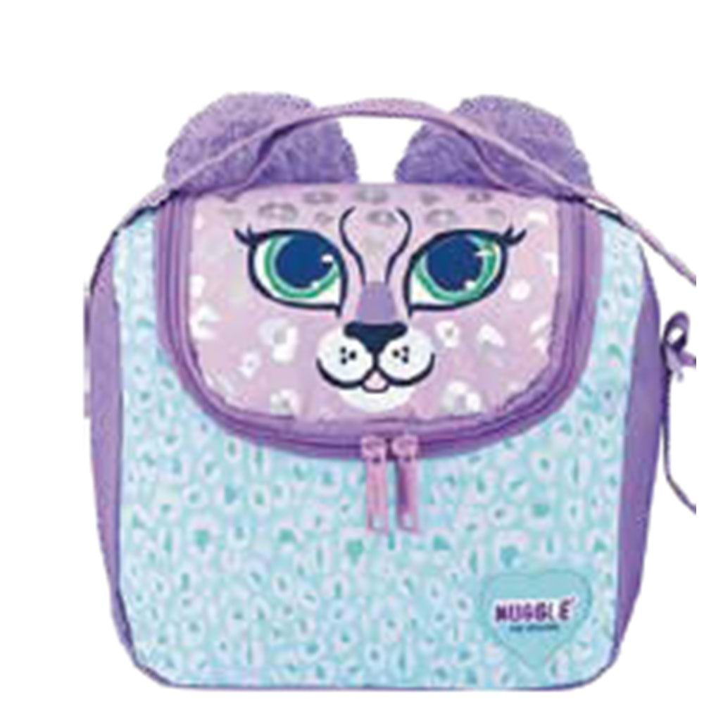 MUGGLE MU-9052 SHIMMER CAT KOLEKSİYONU BESLENME ÇANTASI