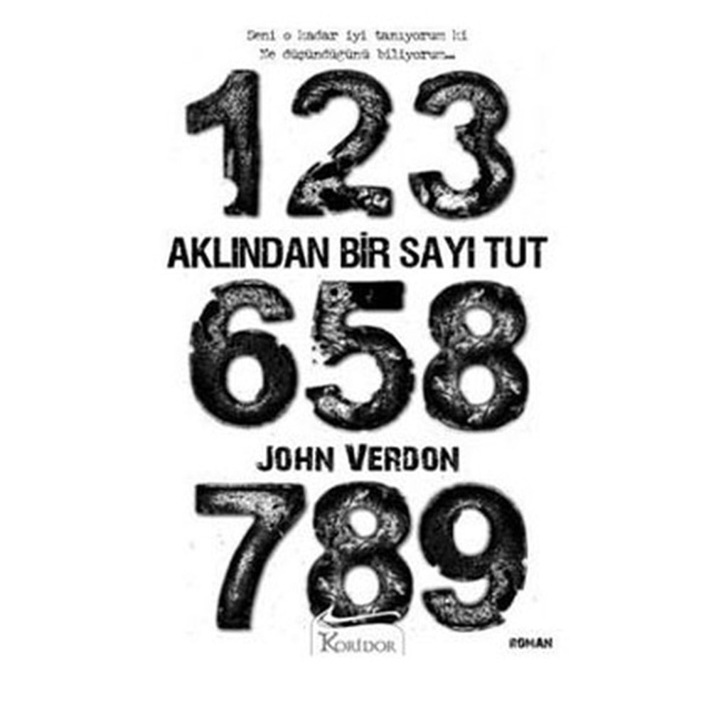 AKLINDAN BİR SAYI TUT J.VERDON KORİDOR YAY.