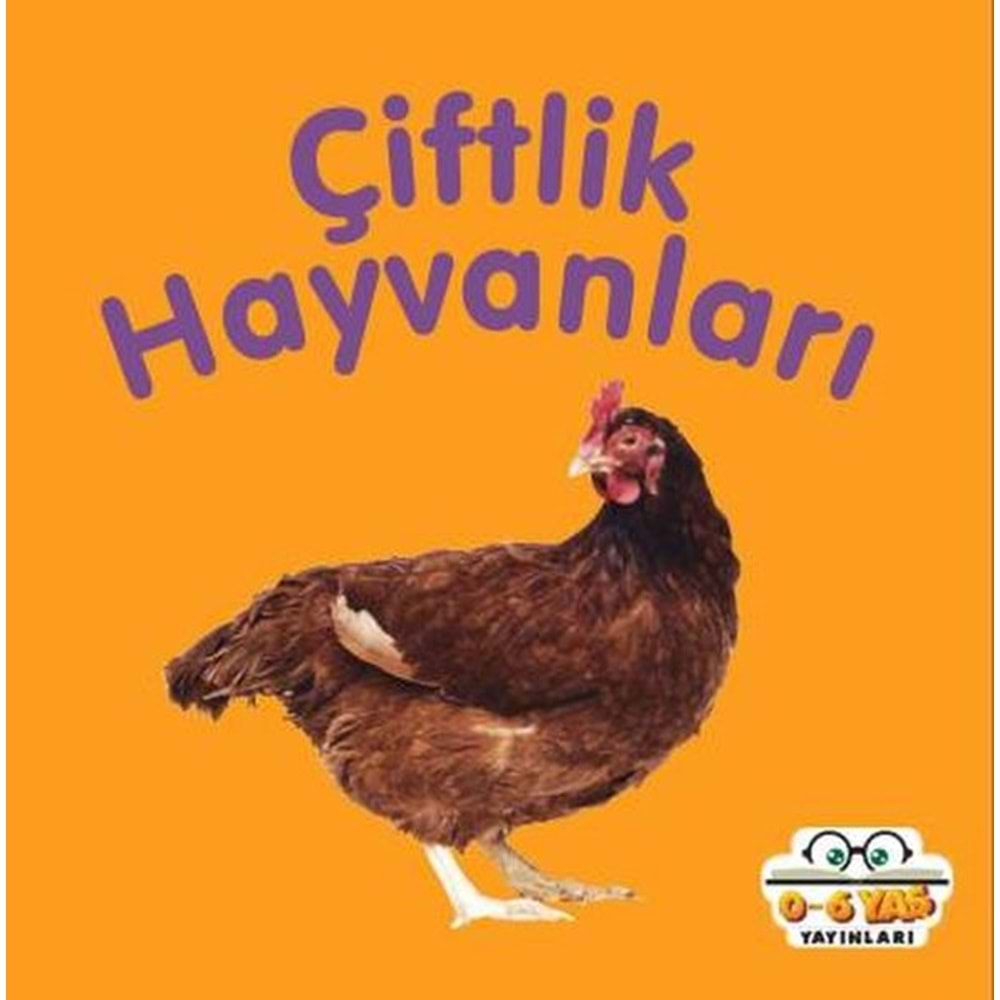 ÇİFTLİK HAYVANLARI MİNİ KARTON KİTAPLAR-0-6 YAŞ YAYINLARI