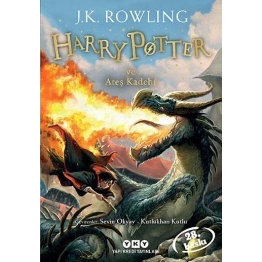 HARRY POTTER VE ATEŞ KADEHİ-4-J.K ROWLİNG- YAPI KREDİ YAYINLARI