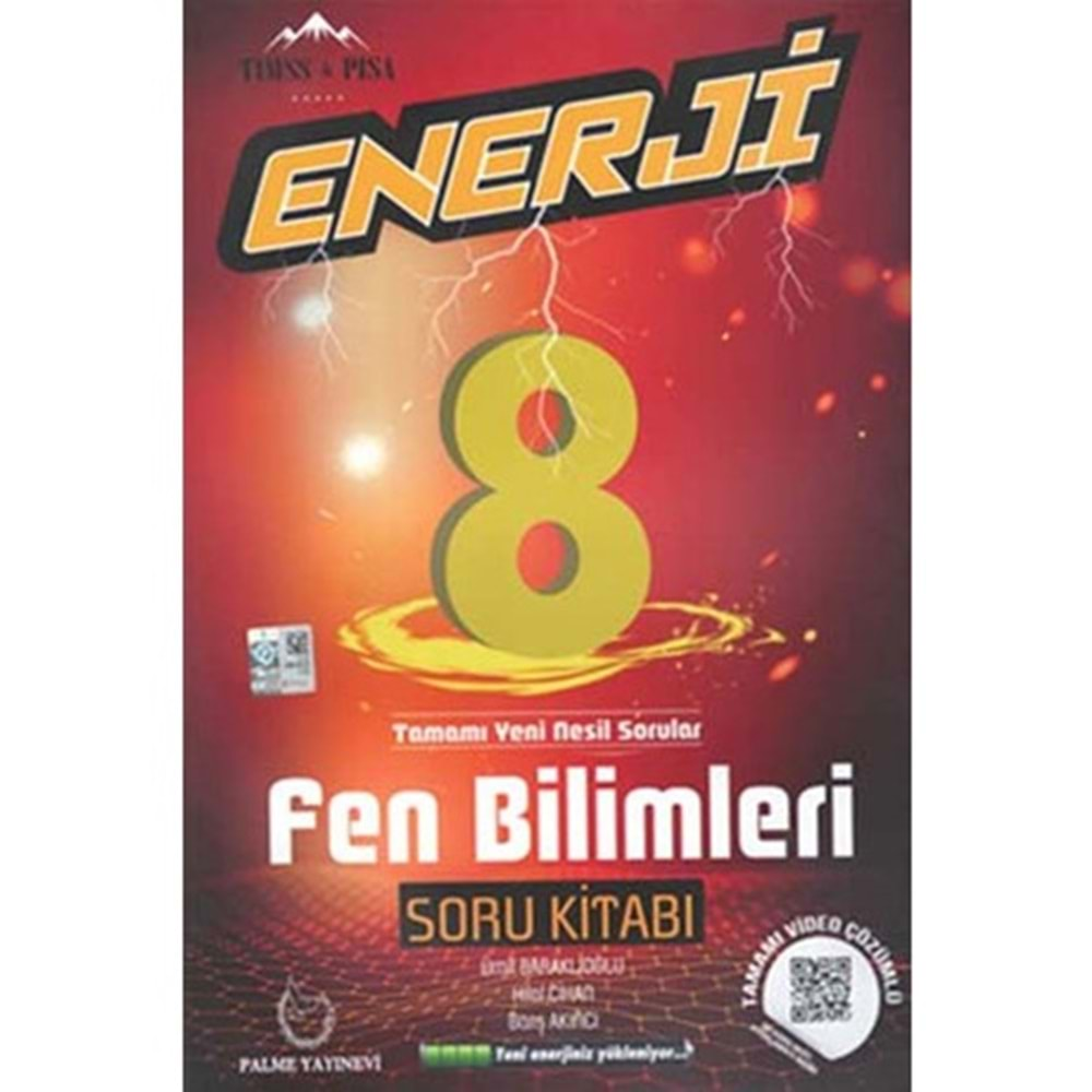 PALME 8.SINIF ENERJİ FEN BİLİMLERİ SORU BANKASI