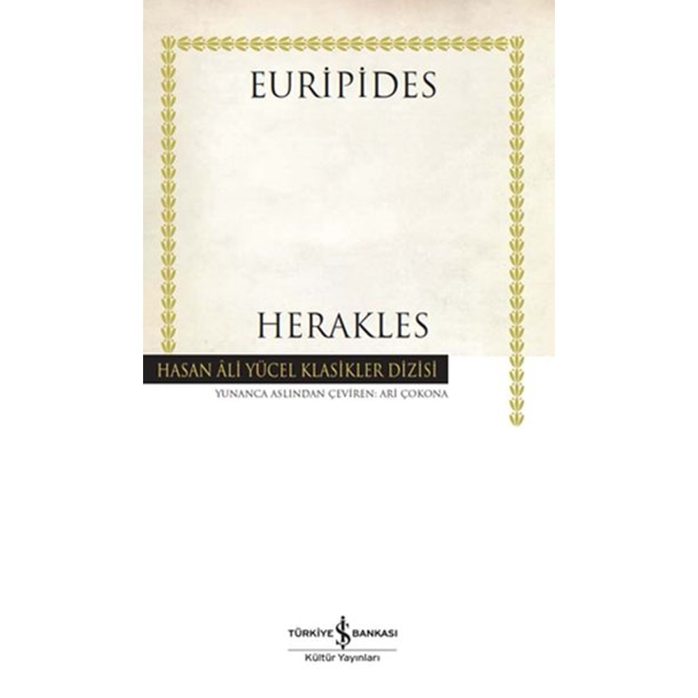 HERAKLES-EURİPİDES-İŞ BANKASI KÜLTÜR YAYINLARI