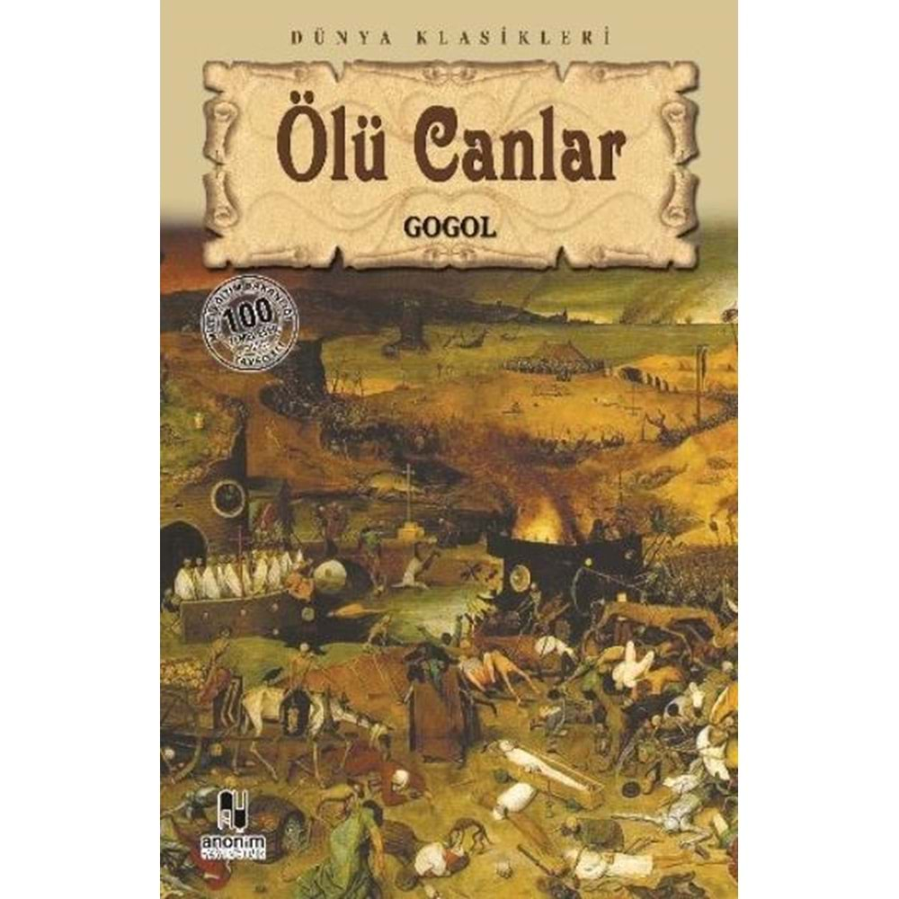 ÖLÜ CANLAR N.V.GOGOL KİTAP ZAMANI