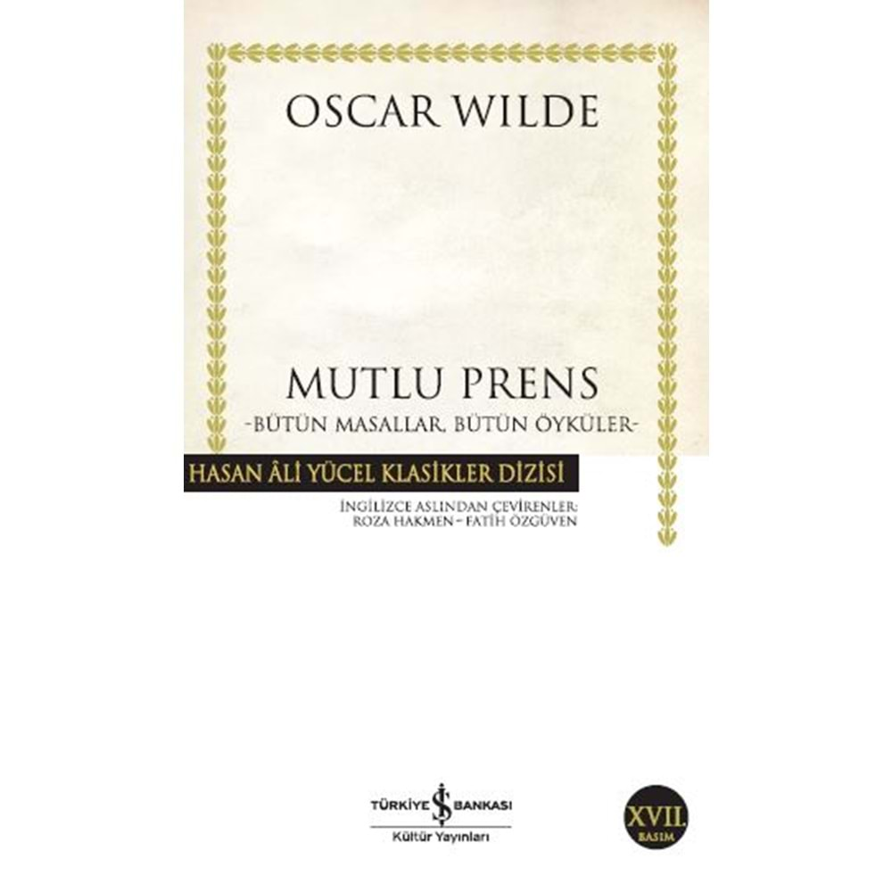 MUTLU PRENS OSCAR WİLDE-İŞ BANKASI