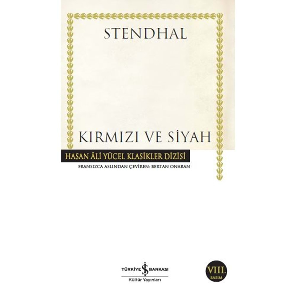 KIRMIZI VE SİYAH- STENDHAL- İŞ BANKASI