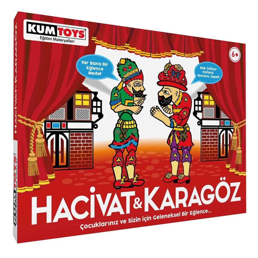 REDKA KUMTOYS HACİVAT KARAGÖZ OYUNU-KM5305