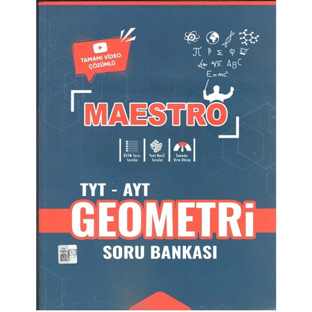 APOTEMİ MAESTRO TYT-AYT GEOMETRİ SORU BANKASI-2024