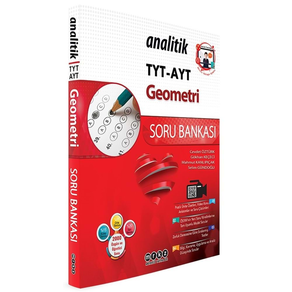 MERKEZ TYT-AYT GEOMETRİ ANALİTİK SORU BANKASI -2022