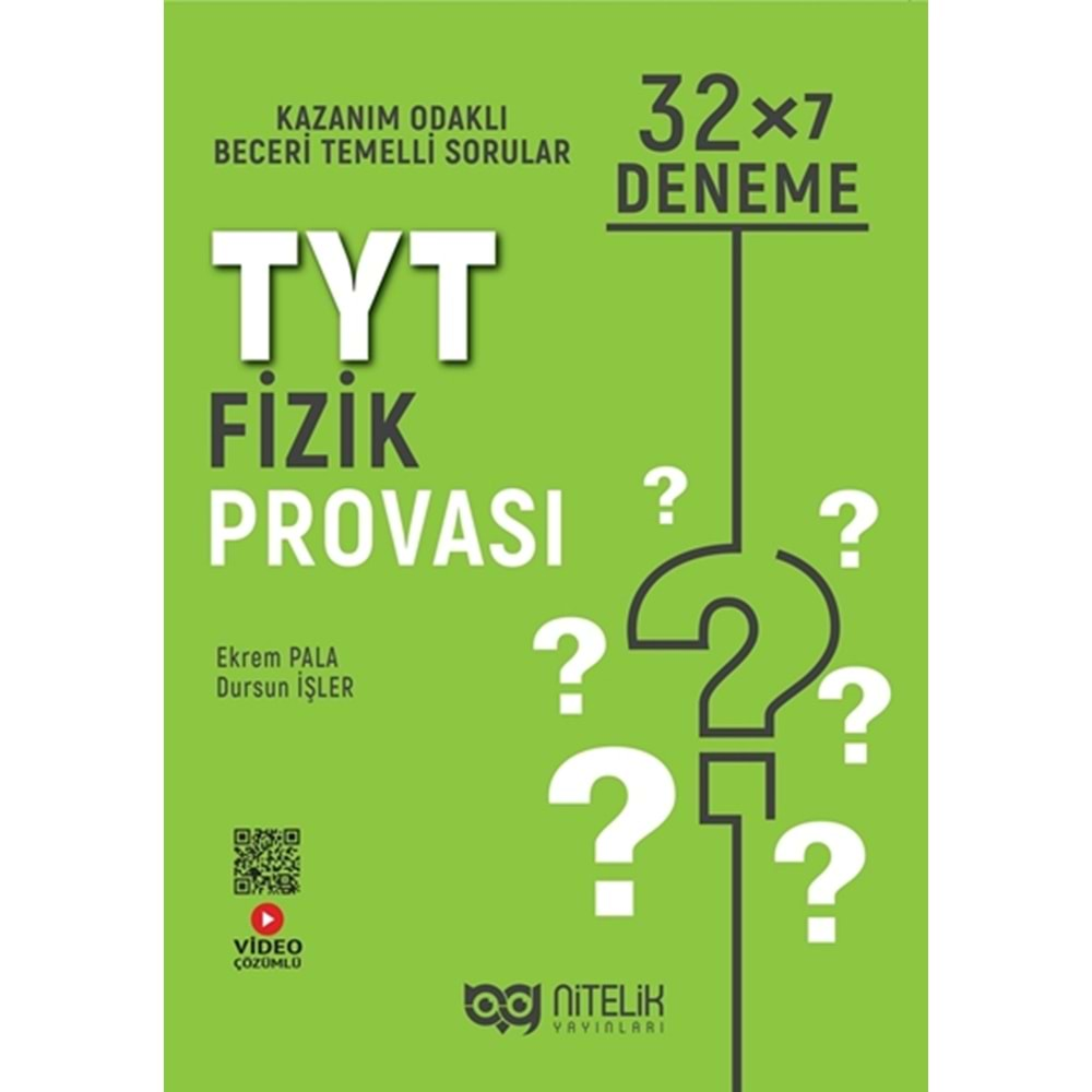 NİTELİK TYT FİZİK PROVASI 32*7 DENEME