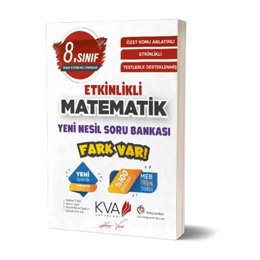 KORAY VAROL 8.SINIF ETKİNLİKLİ MATEMATİK SORU BANKASI