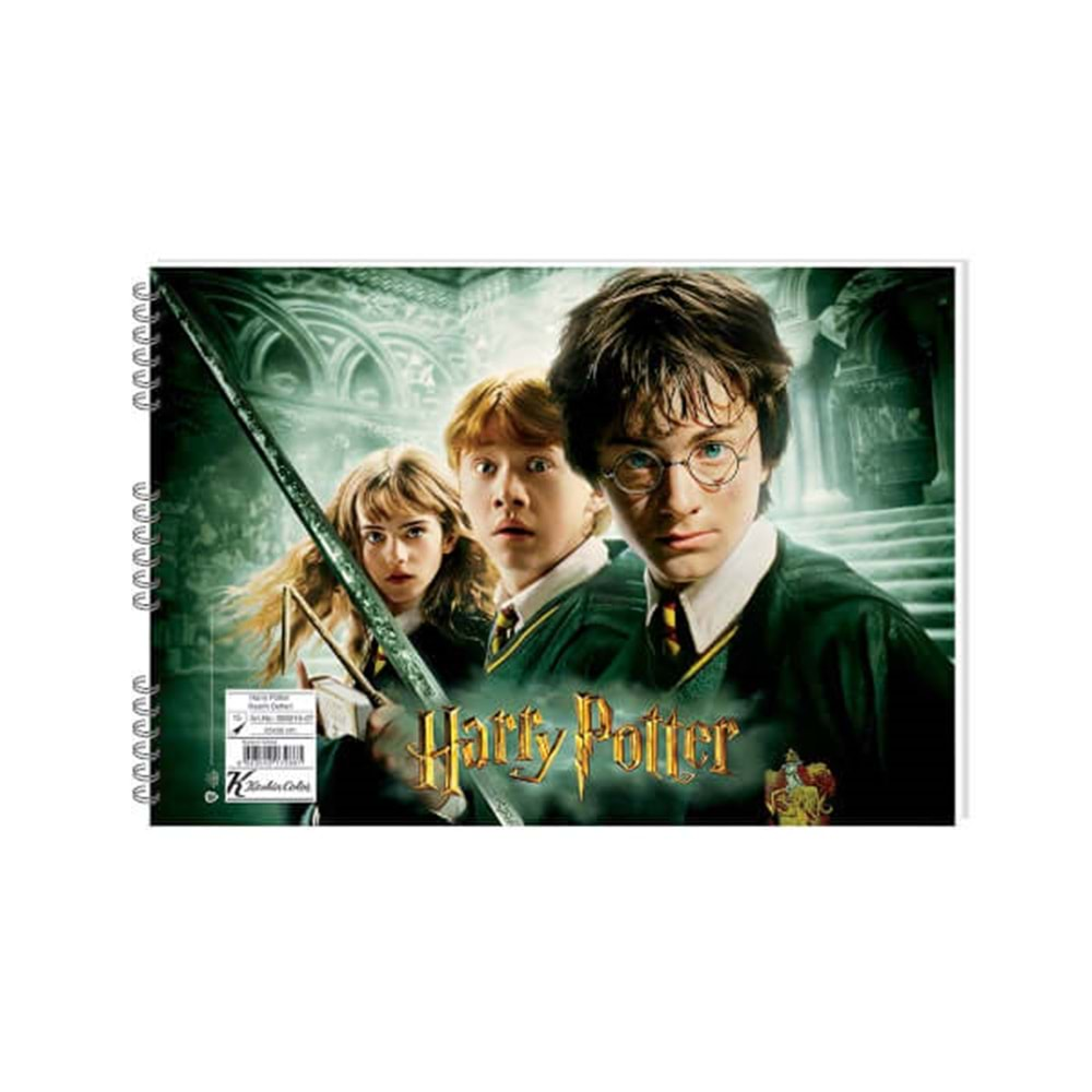 KESKİN COLOR HARRY POTTER 25*35 15 YAPRAK SPİRALLİ RESİM DEFTERİ-300215-07