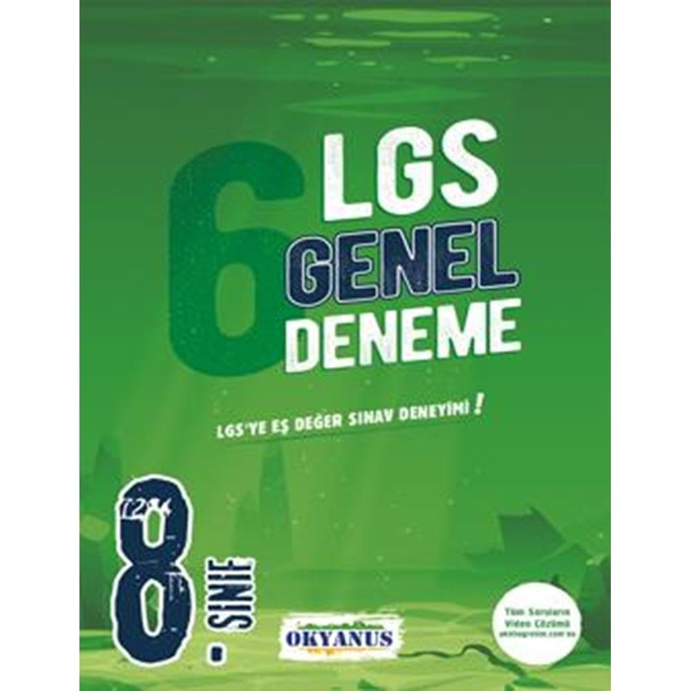 OKYANUS 8.SINIF LGS 6 GENEL DENEME