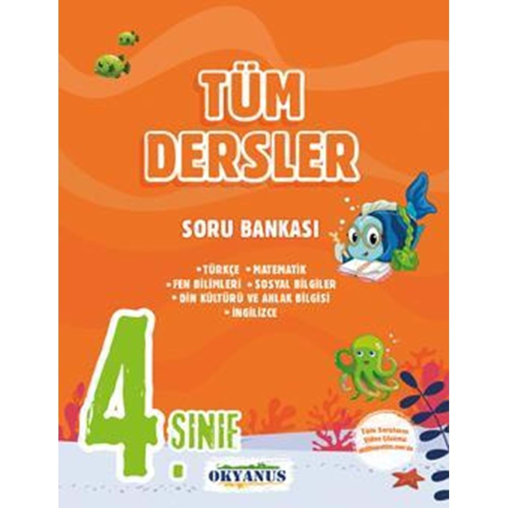 OKYANUS 4.SINIF TÜM DERSLER SORU BANKASI