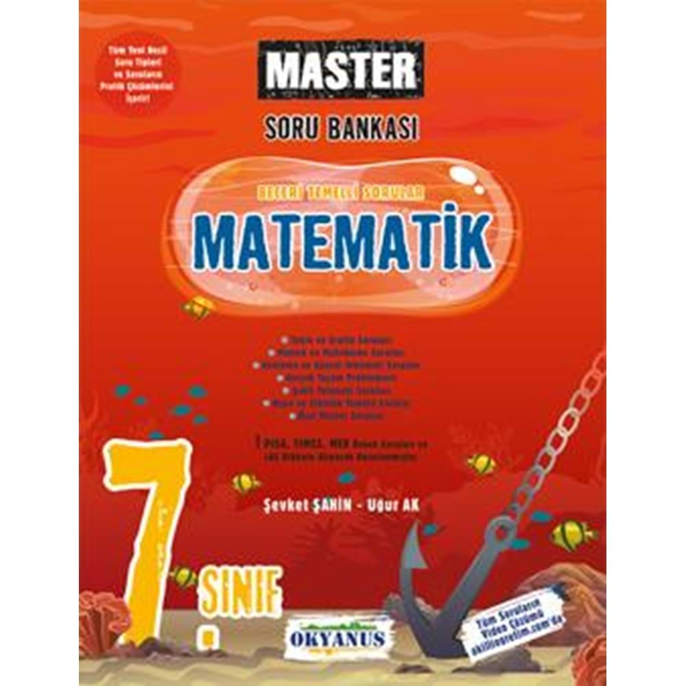 OKYANUS 7.SINIF MASTER MATEMATİK SORU BANKASI