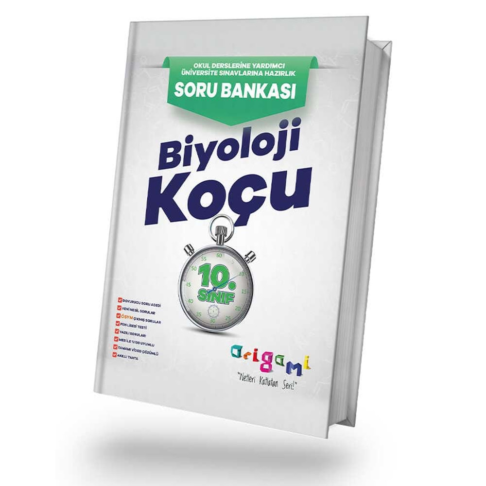 TAMMAT ORİGAMİ 10.SINIF BİYOLOJİ KOÇU SORU BANKASI