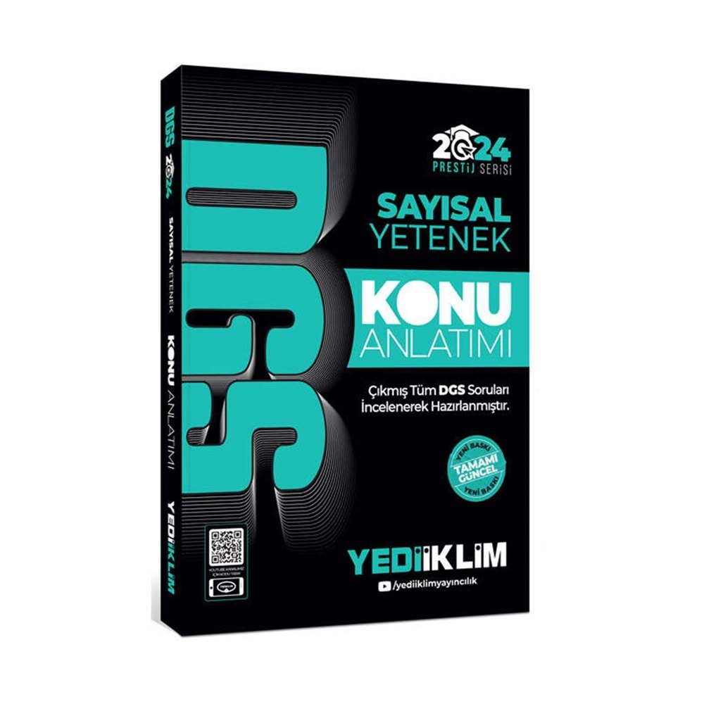 YEDİİKLİM DGS 2024 SAYISAL YETENEK KONU ANLATIMI