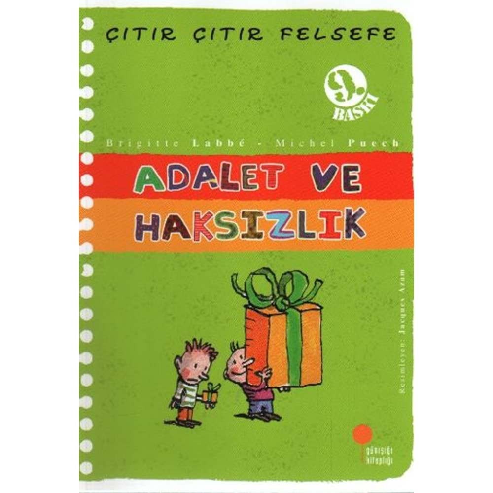 ÇITIR ÇITIR FELSEFE ADALET VE HAKSIZLIK GÜNIŞIĞI KİTAPLIĞI