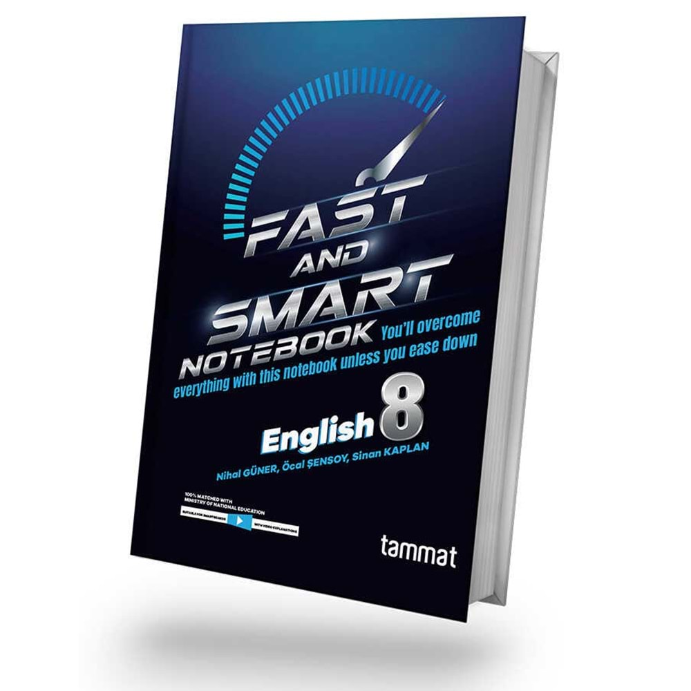 TAMMAT 8.SINIF LGS ENGLİSH FAST AND SMART NOTEBOOK