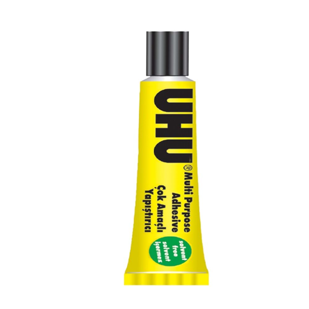 UHU SIVI YAPIŞTIRICI ÇOK AMAÇLI SOLVENTSİZ NO:12 20 ML-37995