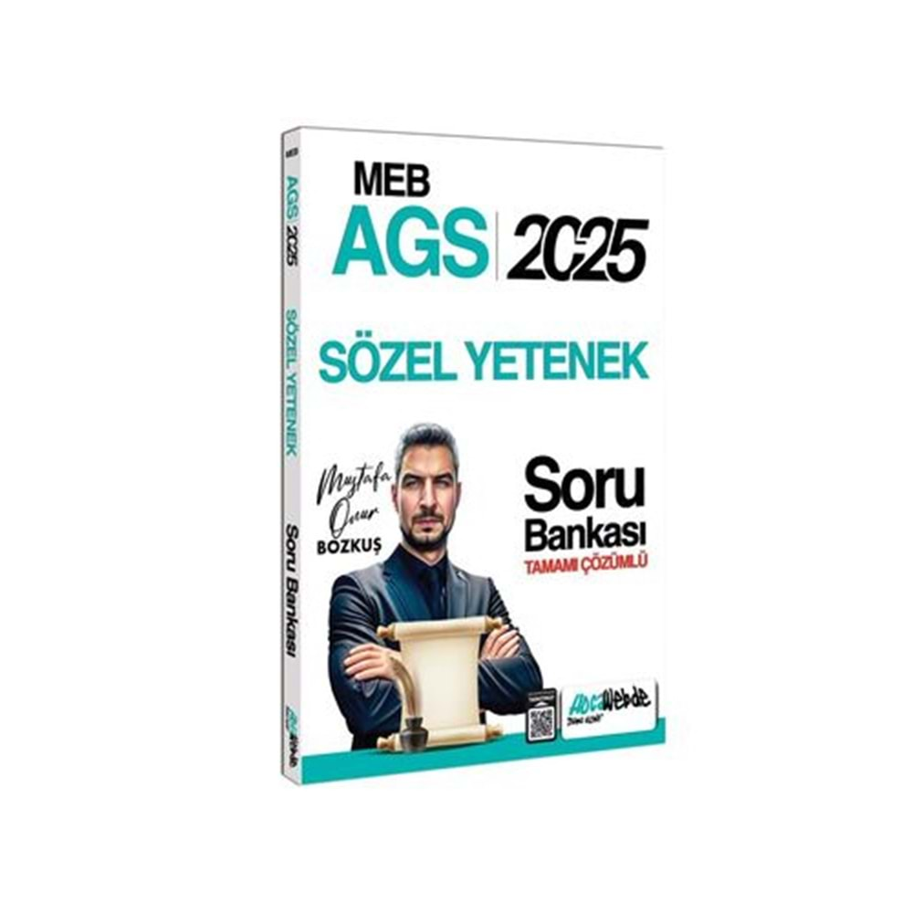 HOCAWEBDE MEB AGS 2025 SÖZEL YETENEK TAMAMI ÇÖZÜMLÜ SORU BANKASI