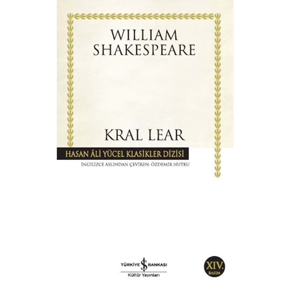 KRAL LEAR-WILLIAM SHAKESPEARE-İŞ BANKASI