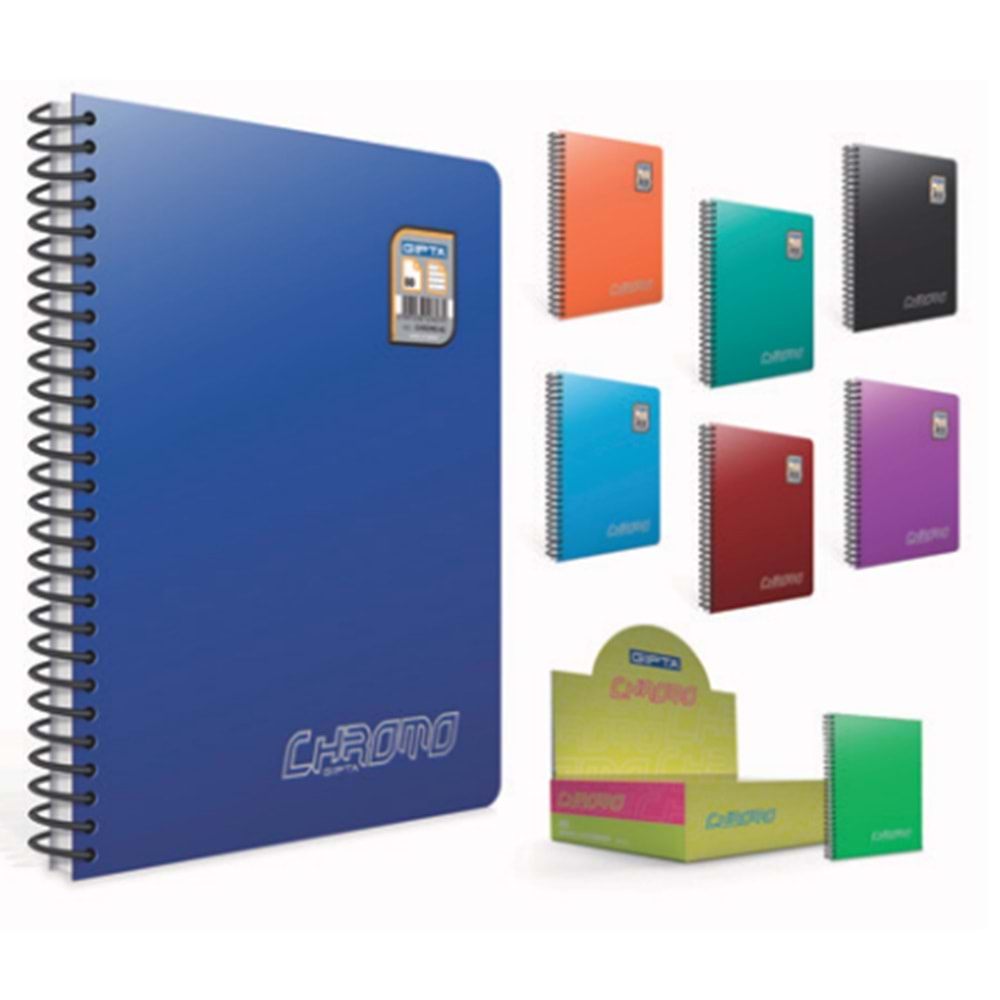 GIPTA CHROMO A5 120 YP KARELİ DEFTER 1350