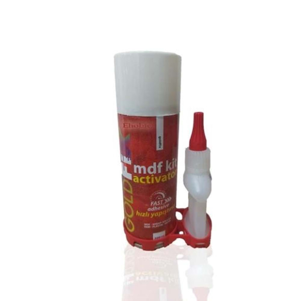 GOLDFİX MDF KİT ACTİVATOR HIZLI YAPIŞTIRICI İKİLİ SET 200 ML