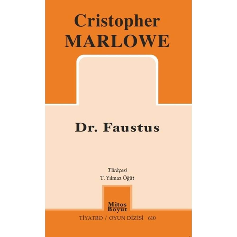 DR.FAUSTUS-CRİSTOPHER MARLOWE-MİTOSBOYUT YAYINLARI