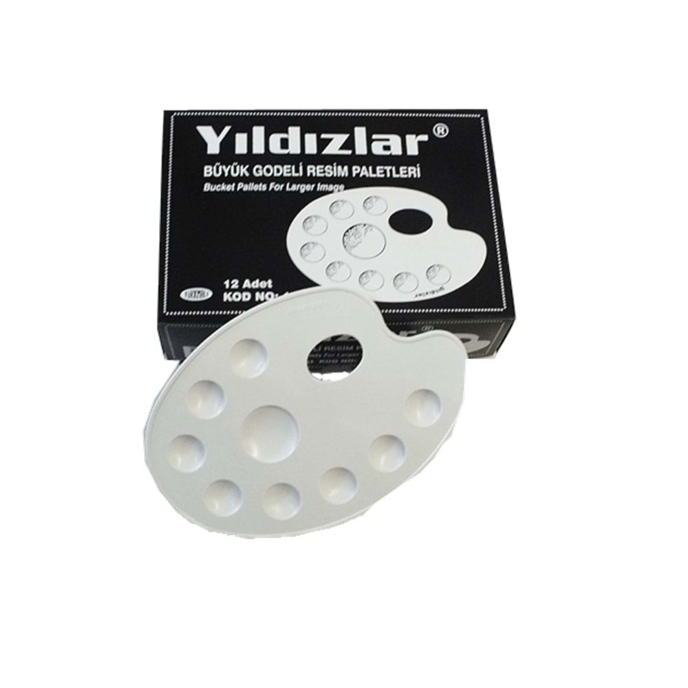 YILDIZLAR PALET OVAL GODELİ BÜYÜK-138