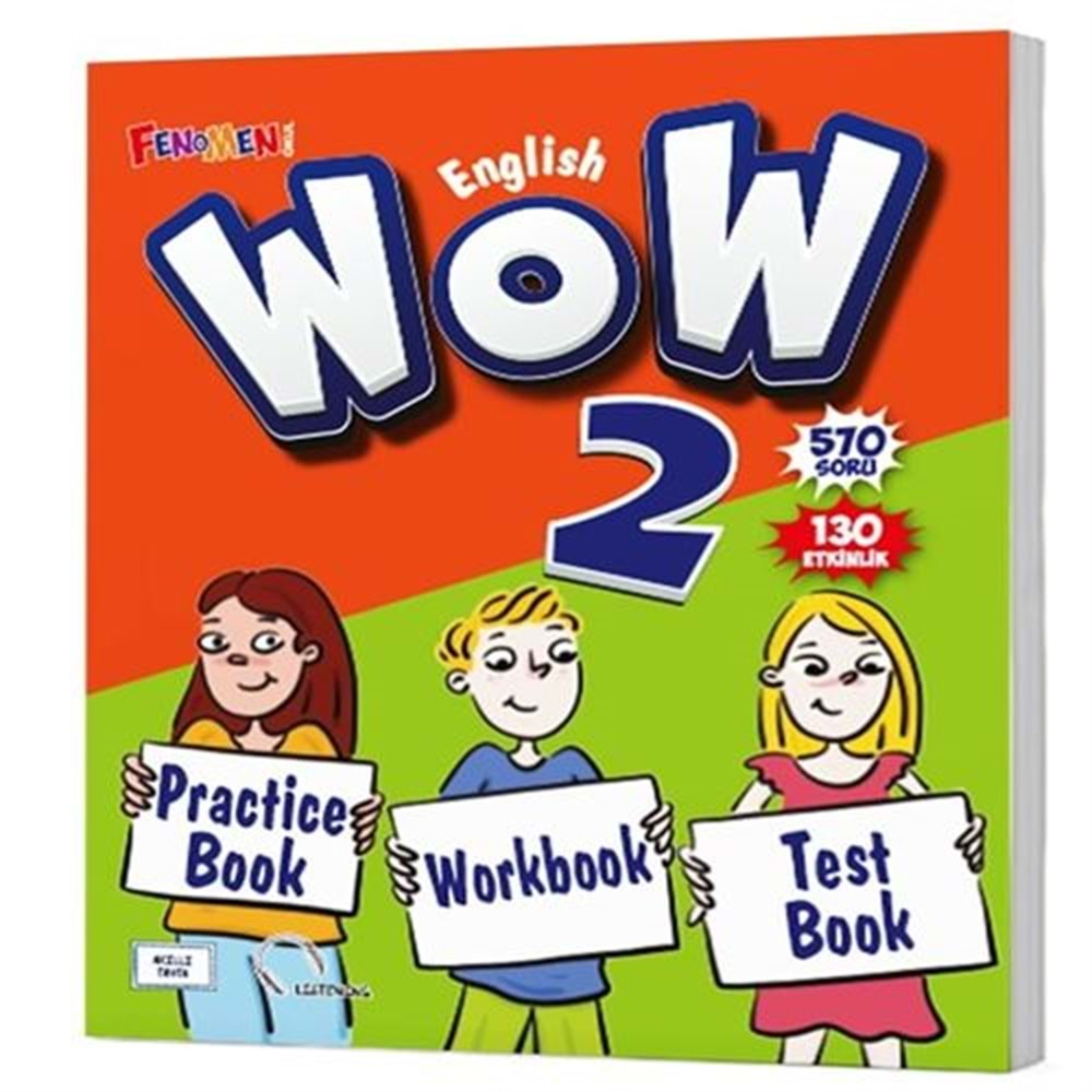 GAMA WOW ENGLİSH 2.SINIF PRACTİCE BOOK+WORKBOOK+TESTBOOK