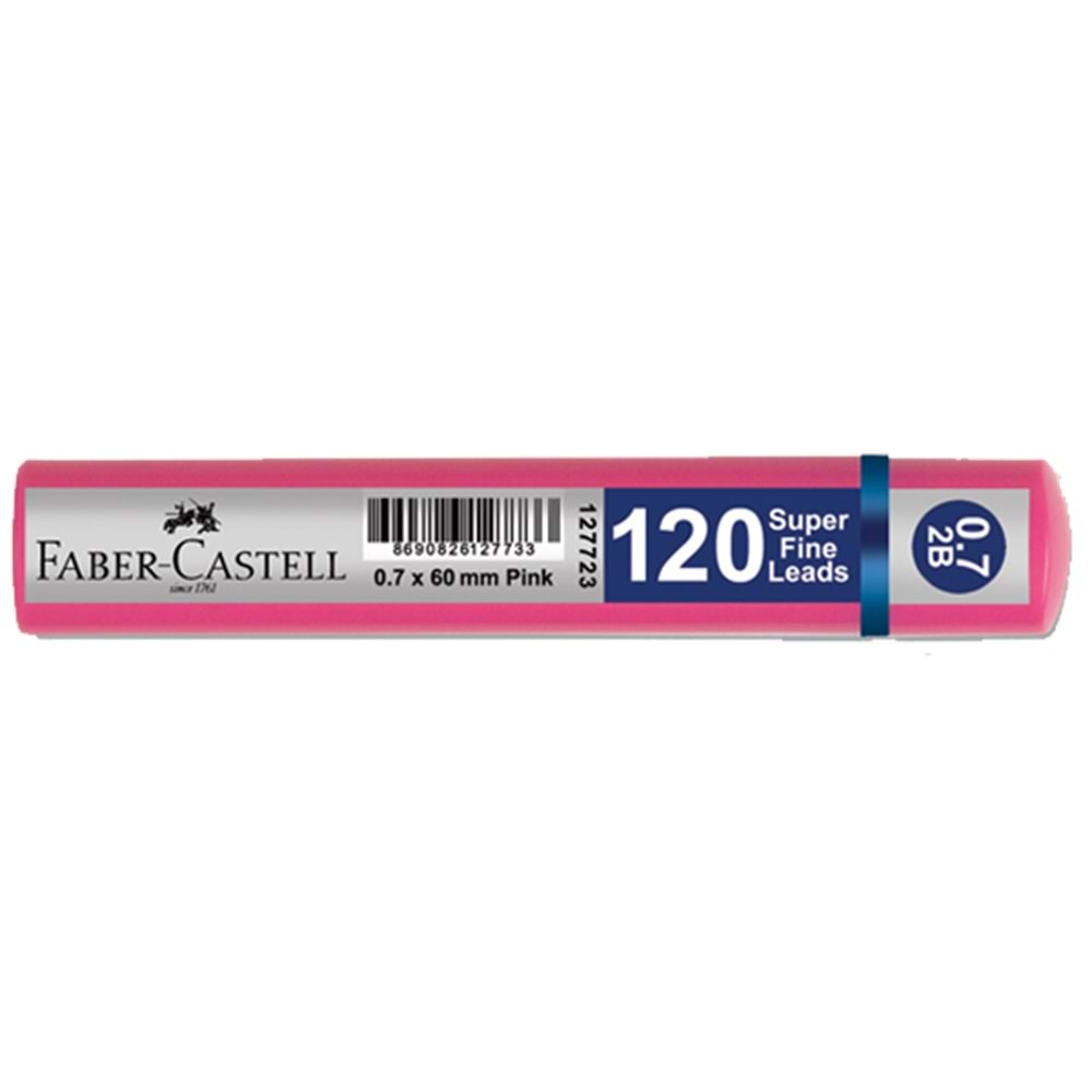 FABER CASTELL MİN 60MM 0.7 120Lİ PEMBE