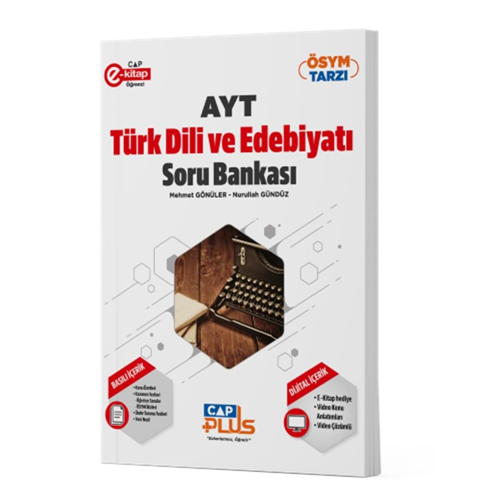 ÇAP AYT TÜRK DİLİ VE EDEBİYATI PLUS SORU BANKASI-2023