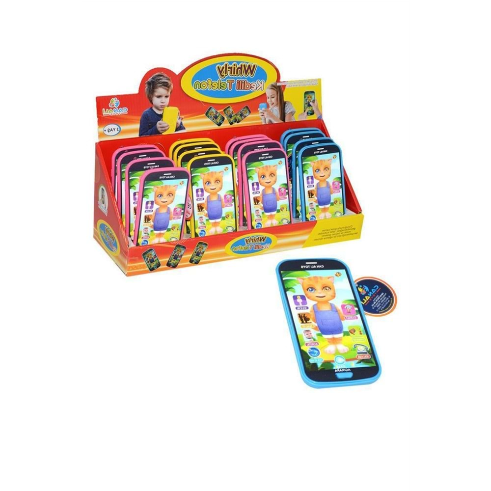 CANALİ TOYS WHIRLY KEDİLİ TELEFON-CNT-628