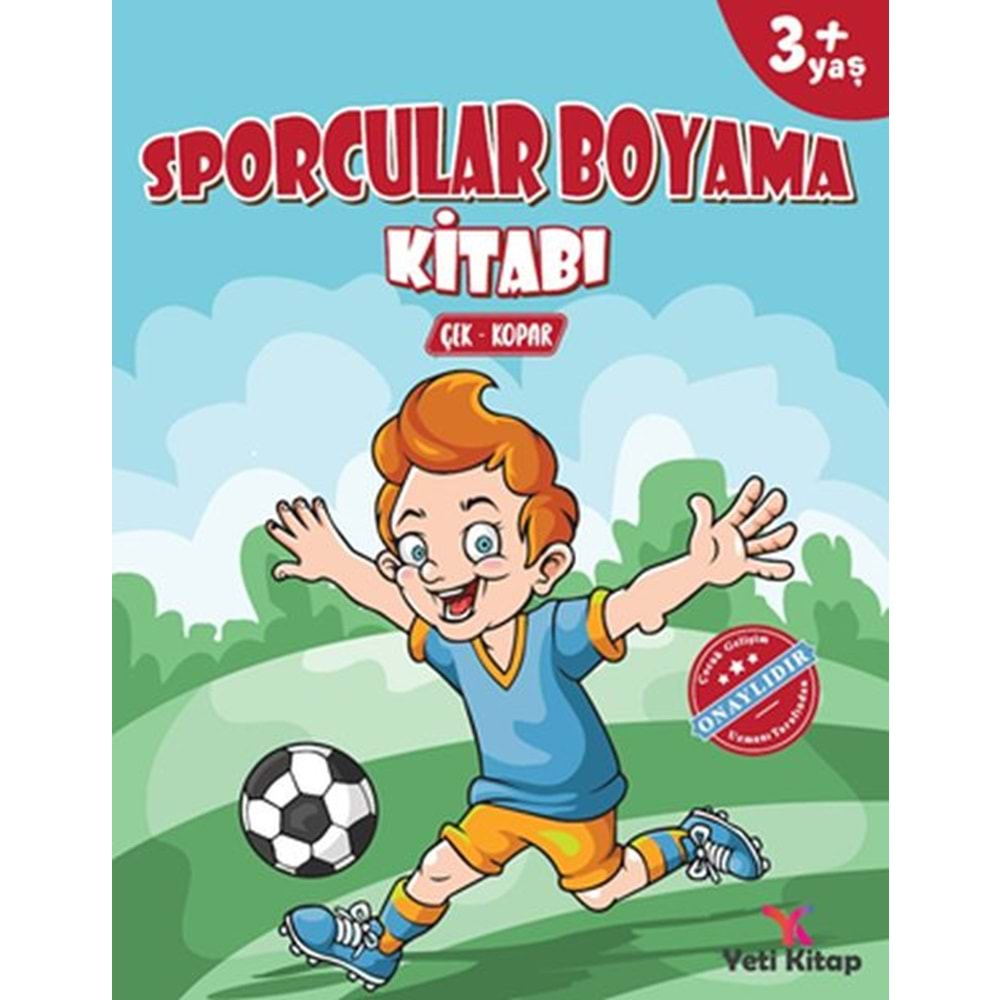 SPORCULAR BOYAMA KİTABI 3+YAŞ-FEYYAZ ULAŞ-YETİ KİTAP